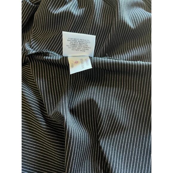 Peter Millar | Summer Comfort Black & White Stripe Polo Shirt Size XXL - Picture 4 of 7